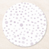 Stof Confetti Waterverf Stippen Onderzetter (Voorkant)
