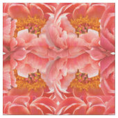 Stof - Coral Peony (Close Up)