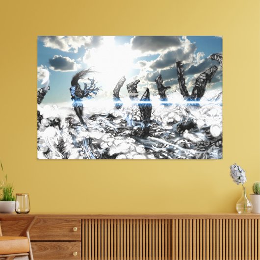 Stof & Design Canvas Afdruk (Insitu (Woonkamer))