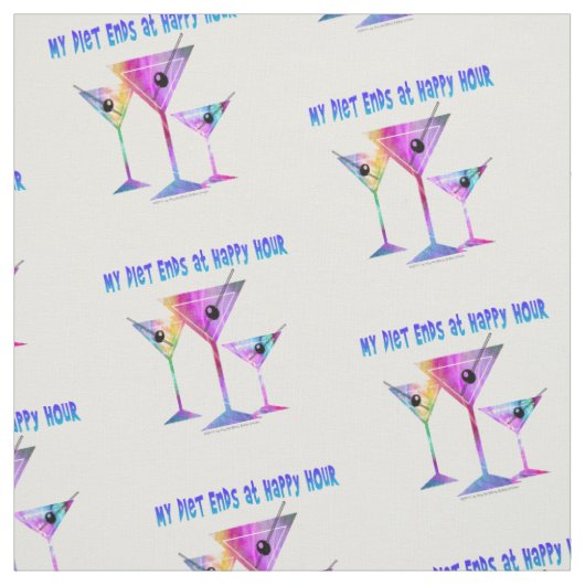 STOF - DIEET EINDIGT BIJ HAPPY HOUR, Cocktail humo (Swatch)