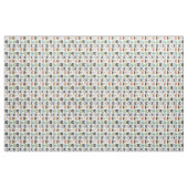 Stof - diergezichten geroteerd (Yard (91,4 cm))