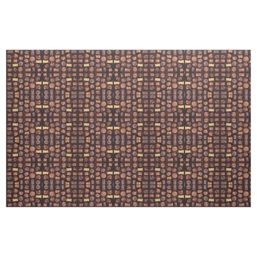 Stof - Doos van chocolade (Fat Quarter)