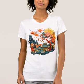 Stof en creativiteit t-shirt