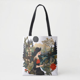 Stof en creativiteit tote bag