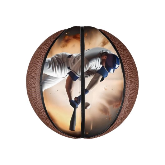 Stof en glorie: honkbal de thuisrun basketbal (Verticaal)