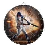 Stof en glorie: honkbal de thuisrun dartbord (Voorkant)