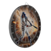 Stof en glorie: honkbal de thuisrun dartbord (Voorkant Links)