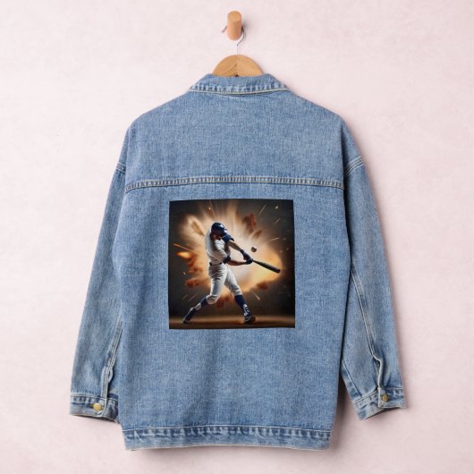 Stof en glorie: honkbal de thuisrun denim jacket (Hangar)