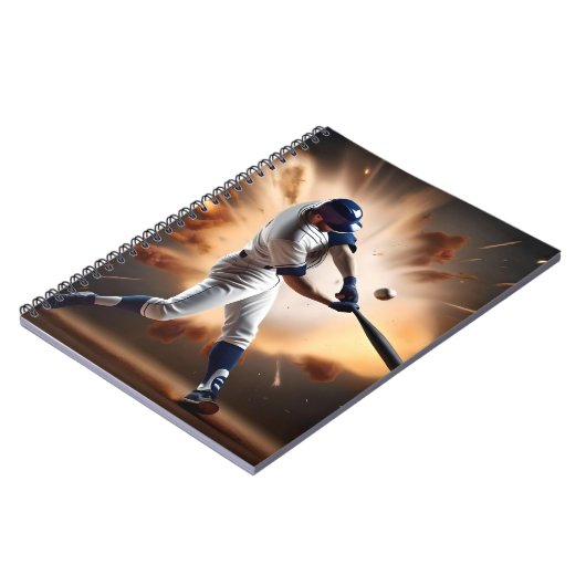 Stof en glorie: honkbal de thuisrun notitieboek (Linkerzijde)