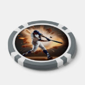 Stof en glorie: honkbal de thuisrun poker chips (Enkel)