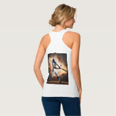 Stof en glorie: honkbal de thuisrun tanktop (Volledige Achterkant)