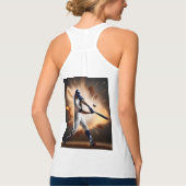 Stof en glorie: honkbal de thuisrun tanktop (Achterkant)