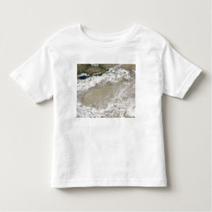 Stof en wolken over de Taklimakan Des Kinder Shirts