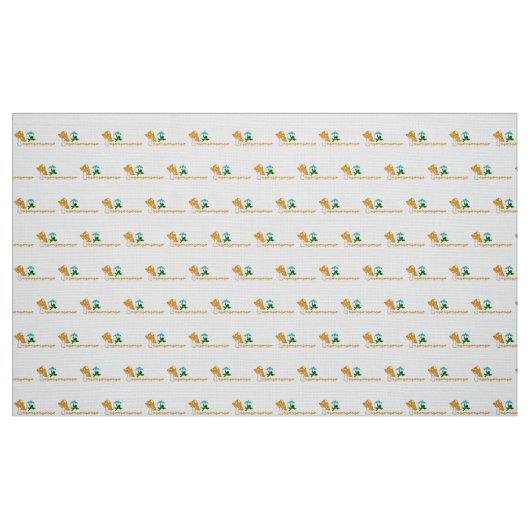 Stof Frogging Ribbit paddenstoel (Fat Quarter)