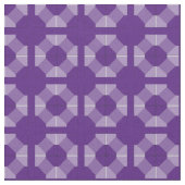 Stof - geometrische cirkels en vierkantjes (Close Up)