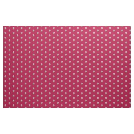 Stof - getint Roos (Yard (91,4 cm))