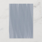 Stof Goud en Blauwe Details Enclosure Kaart (Achterkant)