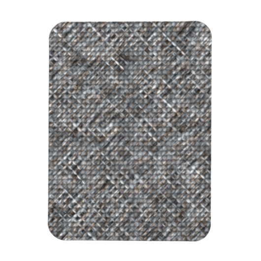 Stof grijs en tan magneet (Verticaal)