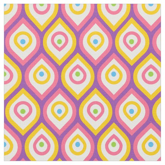 Stof met  abstract patroon. (Close Up)