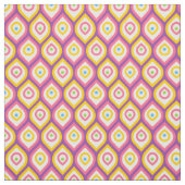 Stof met  abstract patroon. (Swatch)