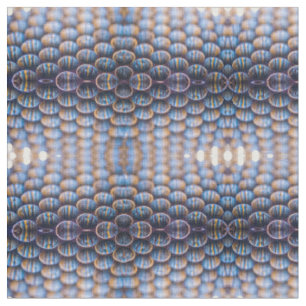 Stof met Abstracte Honeycomb-afdrukken