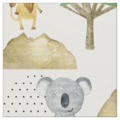 Stof met Australische dieren voor kinderen (Close Up)