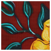 Stof met bloemige herfst wonderen (Close Up)