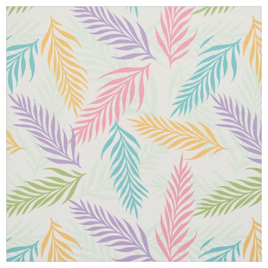 Stof met  bloempatroon (Swatch)