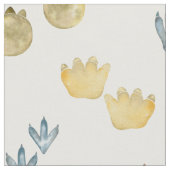 Stof met dinosauruspootafdrukken (Close Up)