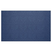 Stof met Donkerblauw Botanisch Ornament (Fat Quarter)