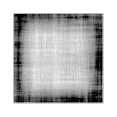 Stof met donkere rand kunststempel rubberstempel (Afrduk)