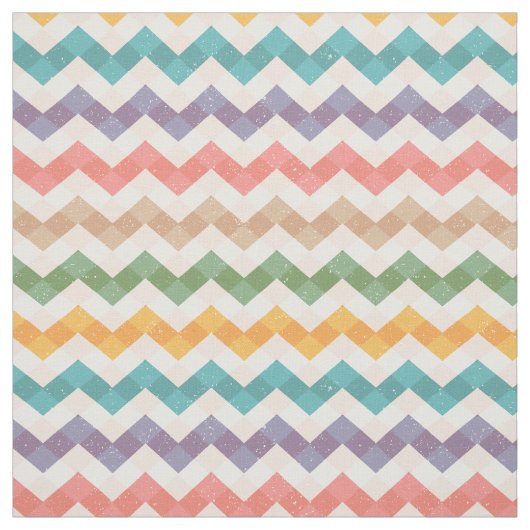 Stof met een  patroon van de zigzag. (Swatch)