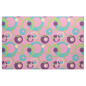 Stof met funky roze cirkels (Fat Quarter)