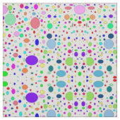 Stof met gekleurde bubbels (Swatch)