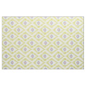 Stof met groen ikatpatroon (Fat Quarter)