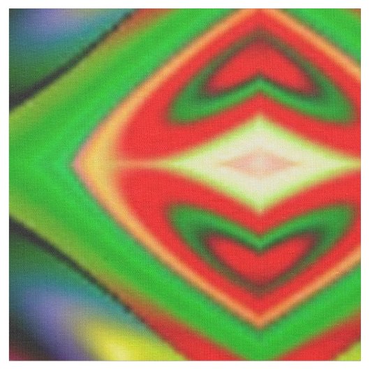 Stof met Kaleidoscoop ontwerp in meerdere kleuren (Close Up)