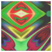 Stof met Kaleidoscoop ontwerp in meerdere kleuren (Swatch)