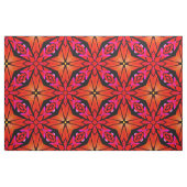 Stof met rood Starburst ontwerp (Yard (91,4 cm))