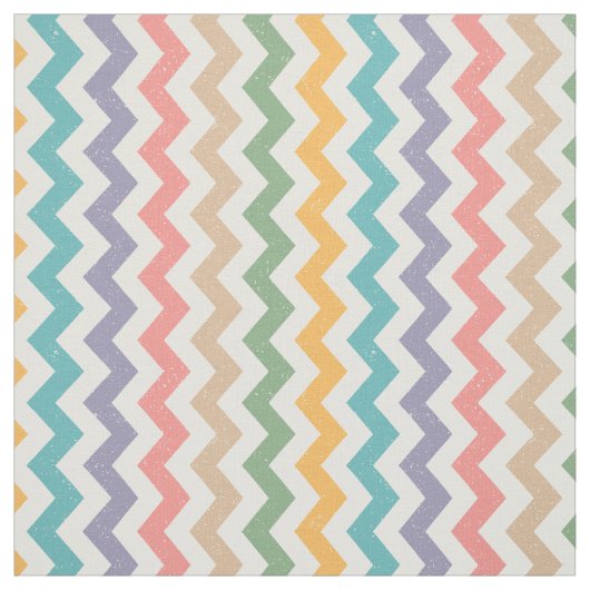 Stof met  zigzagpatroon. (Swatch)
