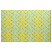 Stof: Mint Green & Yellow Lemon Print Stof (Yard (91,4 cm))