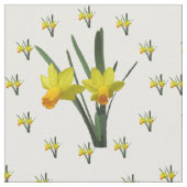 Stof - narcis bloesems (Close Up)