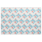 stof Nautische sneeuwvlokken (Fat Quarter)