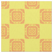 Stof - Oranje tegel (Close Up)
