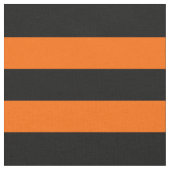 Stof Oranje/zwarte strepen (Close Up)