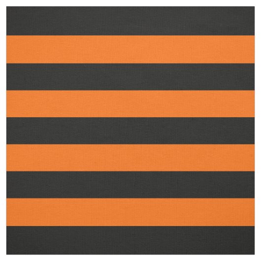Stof Oranje/zwarte strepen (Swatch)