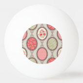 stof: Patchwork naadloos ontwerp. Pingpongbal (Voorkant)