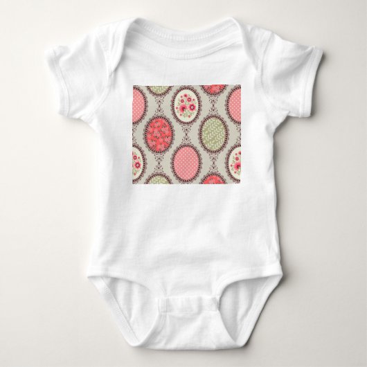 stof: Patchwork naadloos ontwerp. Romper (Voorkant)