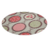 stof: Patchwork naadloos ontwerp. Snijplank (Hoek)