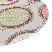 stof: Patchwork naadloos ontwerp. Snijplank (Hoek)