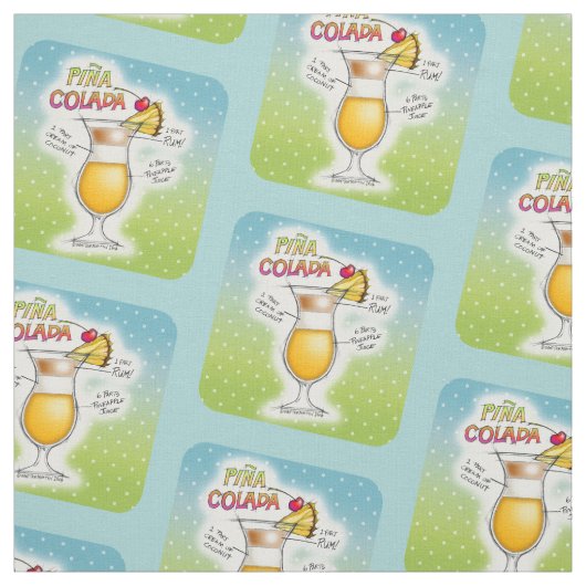 STOF - PINA COLADA RECEPT COCKTAIL KUNST (Swatch)